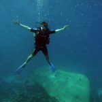 Barco hundido en Cuba